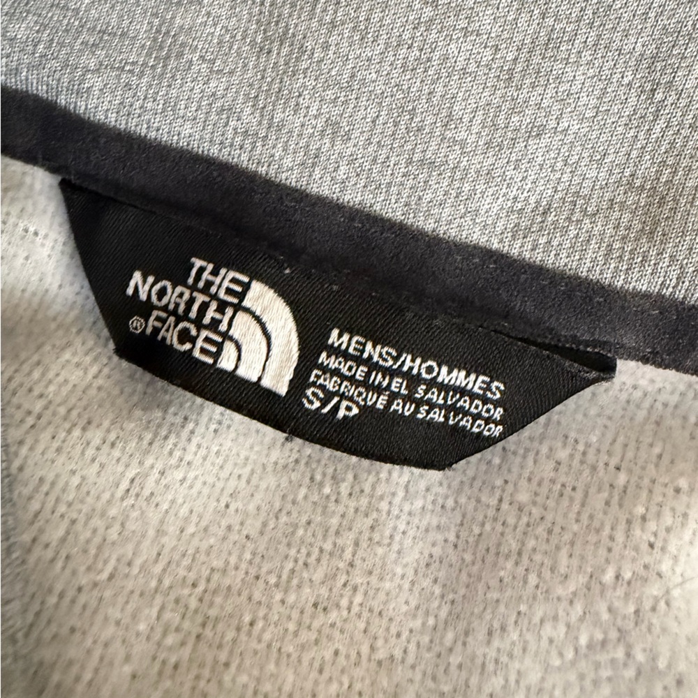 The North Face Gray 1/4 Zip Pullover Women’s Small Medium Stretch Fleece - Picture 7 of 8